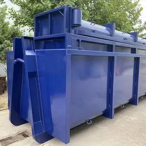 15 yard roll off bin trailer hook lift dumpster bin roll off container