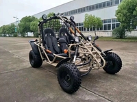Go Kart de Fábrica para Adultos con Pedal, 200CC/150CC, Tipo Buggy para Dunas, Transmisión por Cadena y Freno de Disco, 2 Asientos