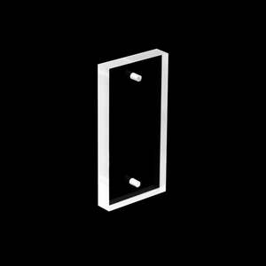 Fenêtres percées rectangulaires en fluorure de lithium optique à haute transmittance d'usine pour instruments optiques - Product Image 6