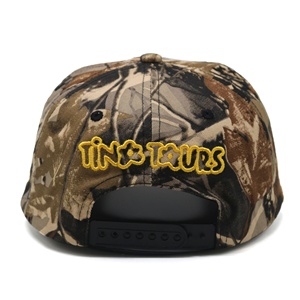 Nouveau logo <span class=keywords><strong>de</strong></span> broderie 3D personnalisé Camo à bord incurvé 5 panneaux Casquette <span class=keywords><strong>de</strong></span> baseball non structurée Vente en gros - Product Image 4