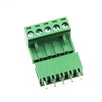 Prix usine Style européen bornier droit Plug-In Type oreilles positionnement trou prise haute qualité bornier