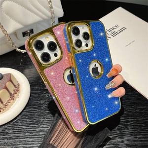 เคสหนังเพชรกลิตเตอร์เลนส์กล้องสำหรับ iPhone 15 PRO MAX 15 PLUS - Product Image 2