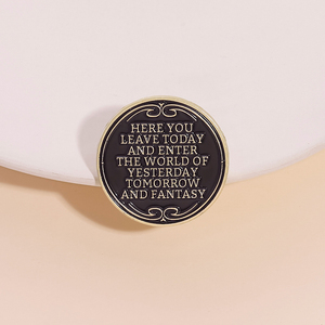 Ở đây bạn rời khỏi Ngày Hôm Nay và bước vào thế giới của ngày hôm qua vào ngày mai và tưởng tượng báo giá hài hước men Pin ma thuật Vương Quốc lối vào mảng bám - Product Image 1