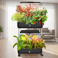 Machine de plantation multi-niveaux pour légumes hydroponiques, culture sans terre en intérieur, machine de plantation de légumes, boîte de plantation intelligente