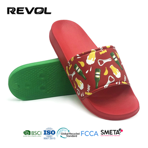 Sandali <span class=keywords><strong>Personalizzati</strong></span> con Stampa Birra Unisex Divertenti per Feste in Spiaggia Antiscivolo Impermeabili Scarpe da Piscina Vendita all'Ingrosso - Product Image 3