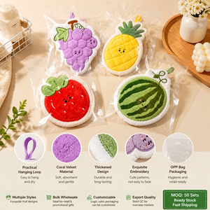 Wholesale Cotton Kitchen <strong>Towels</strong>, Customized Christmas Kitchen <strong>Towel</strong> <strong>Set</strong> - Product Image 6