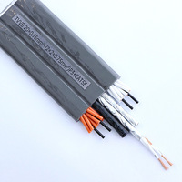 Reines Kupfer TVVB Flach kabel PVC-isoliertes ummanteltes Flach kabel Hoch temperatur beständige Flamme.