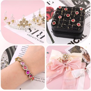 New In-Stock Gold Base Round Double-Layer <b>Shower</b> Headwear Lace Jewelry <b>Accessories</b> Factory Direct Sale - Product Image 4