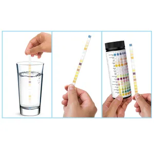 مياه الشرب اختبار شرائط 16 في 1 المياه مجموعة اختبارات طبّية للمنزل الحنفية المياه