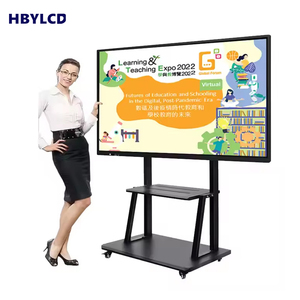 Pizarra Interactiva Inteligente 4K para Educación y Negocios, Pizarra Digital Multitáctil de 65 a 85 Pulgadas para Conferencias y Capacitaciones - Product Image 1