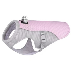 Pet Cooling Vest For Dogs <b>Pink</b> Breathable Mesh Medium Large Dog <b>Harness</b> Chest Strap Summer Cooling Gear - Product Image 1