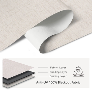 Stores modernes de luxe à commande vocale WiFi, filtre à lumière électrique automatique, anti-poussière, télécommande Zigbee pour <span class=keywords><strong>fenêtre</strong></span> - Product Image 4