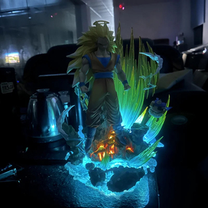 Nouvelles figurines de collection <span class=keywords><strong>Super</strong></span> <span class=keywords><strong>Saiyan</strong></span> 3 <span class=keywords><strong>Son</strong></span> <span class=keywords><strong>Goku</strong></span>, artisanat, jouets, statues, cadeaux, figurines d'action en PVC, anime pour enfants - Product Image 6