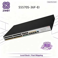H3C S5570S-36F-EI Switch de Agregación Gigabit de Capa 3 Empresarial 24x1G SFP 8x1G RJ45 4x1/10G SFP+ IRF2 Máx. 9 Empilhable Empresarial