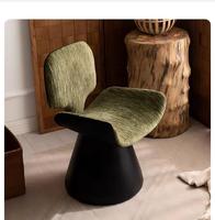 Chaise moderne et simple pour le nail art avec dossier, pivotante, pour les zones de loisirs, pour la maison, le bureau et le salon