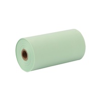 Fábrica al por mayor 100% compostable EN13432 PLA PBAT almidón de maíz biodegradable bolsas para caca de perro con logotipo para productos para el hogar