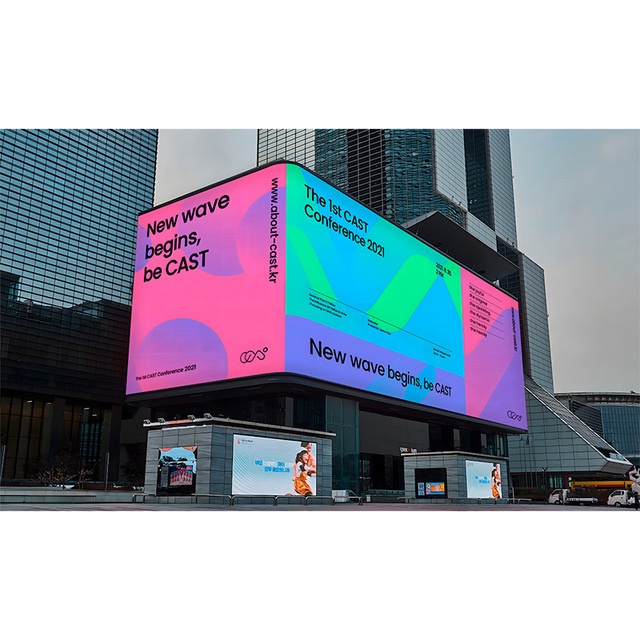 Waterproof Fixed P10 Pantalla Led Exterior Digital Billboard 3D Custom Advertising Outdoor Screen P2 P3 P4 P5 P6 P8 Led Display
