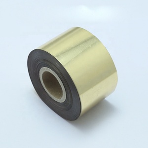 Papel de Lámina Dorada de 120 m x 4 cm, Película de Transferencia de Calor, Lámina de Estampado en Caliente para Cuero, Papel y Plástico - Product Image 1