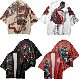 Kimono <span class=keywords><strong>giapponese</strong></span> personalizzato Kimono drago cartone animato <span class=keywords><strong>giapponese</strong></span> Haori Anime Kimono <span class=keywords><strong>abbigliamento</strong></span> - Product Image 1
