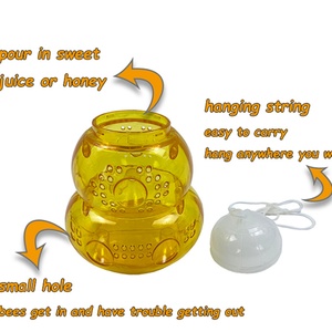 Piège à guêpes extérieur réutilisable – Solution de lutte contre les insectes pour jardin, ferme, verger – Vente en gros de produits antiparasitaires - Product Image 2