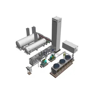 Cryogenic Air Separation Unit Gas with Two Columns Oxygen Nitrogen Producing Manufacturers