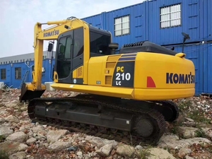 Excavatrice Komatsu PC210 d'occasion de bonne qualité et à prix abordable, 21 tonnes, moteur d'origine, grande excavatrice d'occasion avec certification EPA, excavatrice d'occasion - Product Image 5