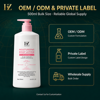 Lotion hydratante pour le corps 200ml Niacinamide Centella Asiatica Peau sèche et sensible Hydratation intense Marque privée OEM