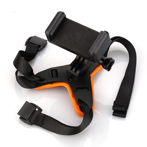 Soporte de barbilla compatible para casco de motocicleta, soporte fijo para <span class=keywords><strong>teléfono</strong></span> para equipo de conducción, para GoPro13 - Product Image 3
