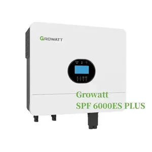 Growatt-inversor de energía Solar para el hogar, dispositivo fotovoltaico de 6Kw, 20Kw, 9000 vatios, sin conexión a la red, fps 6000ES Plus