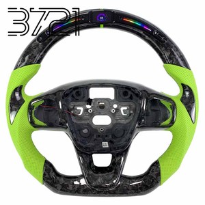 Volant de course sport LED amélioré en fibre de carbone forgée pour Ford Focus MK4 ST RS 2019-2024 - Accessoires automobiles - Product Image 1