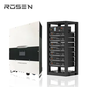 Rosen B4850 200Ah 300Ah 48V 30kwh ESS 랙 태양 리튬 배터리 모듈