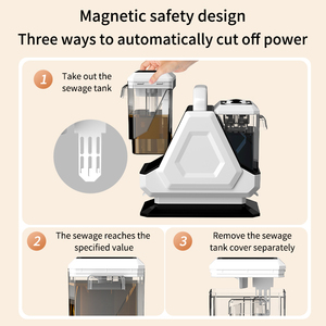 Professionele draagbare tapijtreinigingsmachines, elektrische multifunctionele tapijtreinigingsapparaten - Product Image 5