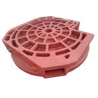 Base inclinée en fonte grise nodulaire moulée par mousse perdue pour machine CNC coréenne avec forme de précision certifiée ISO9001
