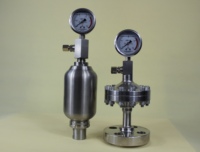 Vanne d'amortisseur d'impulsion de type air en acier inoxydable pour système de pulsation de pipeline de réduction
