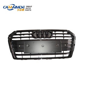 Nuova Griglia Frontale in Plastica Camaimde, Lucida/Opaca Nera/Grigia per <span class=keywords><strong>Audi</strong></span> A4B9 Modelli 2019 OE 8WD 853 651 D/E - Product Image 1