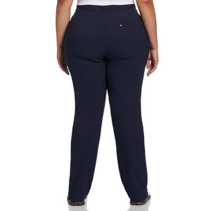 Pantalon de golf à enfiler à taille extensible et confortable OEM personnalisé grande taille pour femmes - Product Image 4