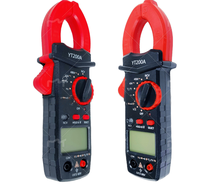 YT200A Digital Clamp Meter Multimeter AC/DC 600V 400A Pengukuran Resistansi Kapasitansi Frekuensi Dioda Suhu