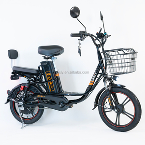 Vélo Électrique DISIYUAN Style Sportif avec Amortisseur, Idéal pour la Ville et les Trajets Quotidiens, Vélo Adulte à Pédales Standard - Product Image 1