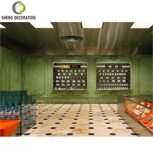 Conception d'intérieur de boutique de parfums sur mesure, armoire murale de boutique de parfums haut de gamme avec vitrine de présentation de parfums de qualité supérieure, décoration - Product Image 4