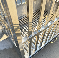 Cage pour chien modulaire professionnelle chenil en métal grands transporteurs pour adultes grands chats chiens assemblage facile Cage pour chien avec boîte d'emballage