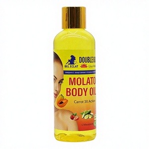 Huile pour le corps éclaircissante à l'extrait de papaye et de carotte naturelle de qualité supérieure, huile essentielle pure - Product Image 3