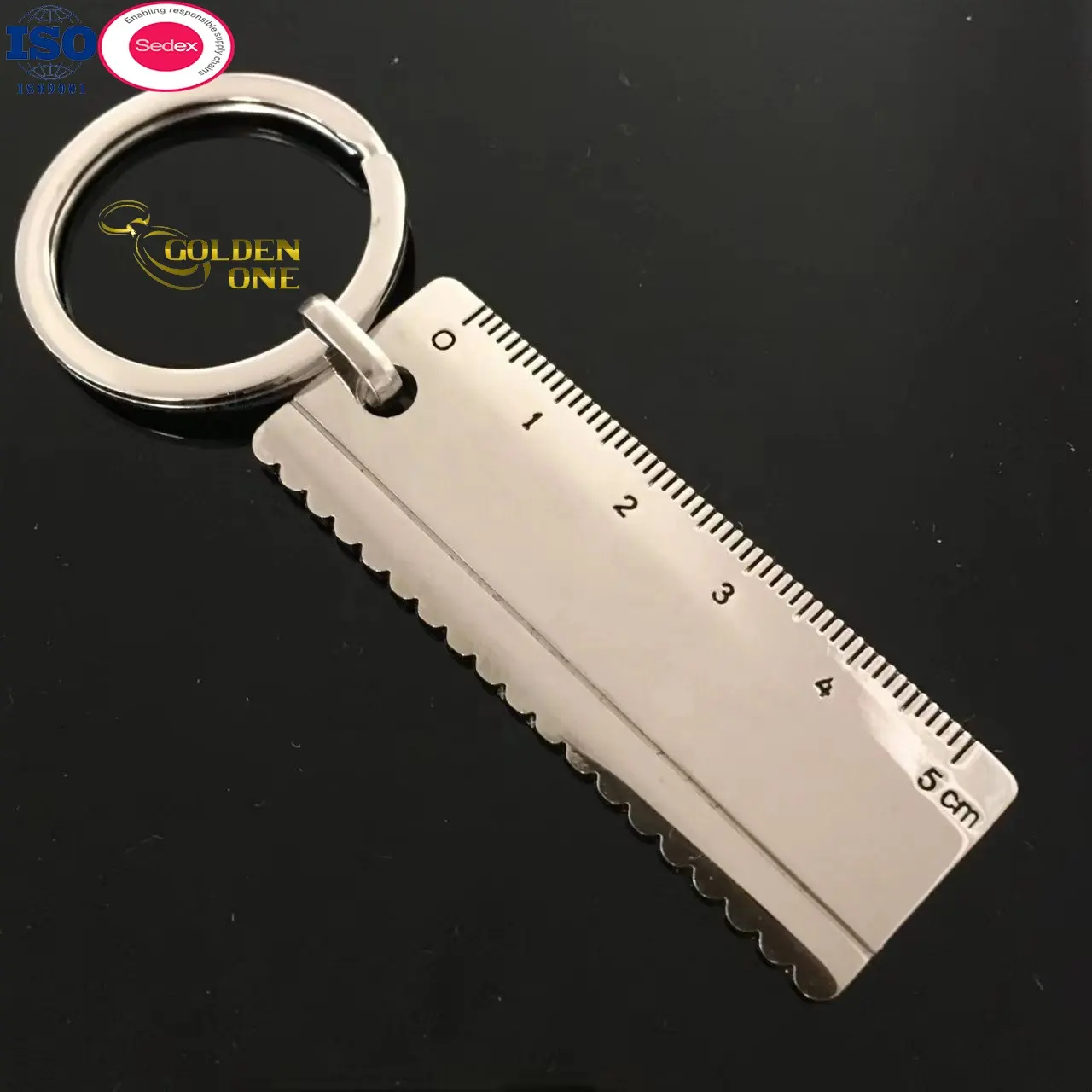 Chất Lượng Cao 3D Kim Loại Keyring Công Cụ Đo Lường Xách Tay Mini Tiện Ích Túi Clasp Kìm Thước Lượn Sóng Dòng Búa Cờ Lê Keychain