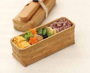 Panier de rangement en bambou tissé à la main, panier organisateur naturel fait main pour le linge, les vêtements, les jouets, la décoration de la maison, rangement durable - Product Image 4