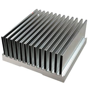 Disipador de Calor de Dientes de Alta Densidad Welltop Wituo-01, Extrusión de Aluminio CNC para Radiador Electrónico Mecanizado, Disipador de Calor para Amplificador de Audio - Product Image 1