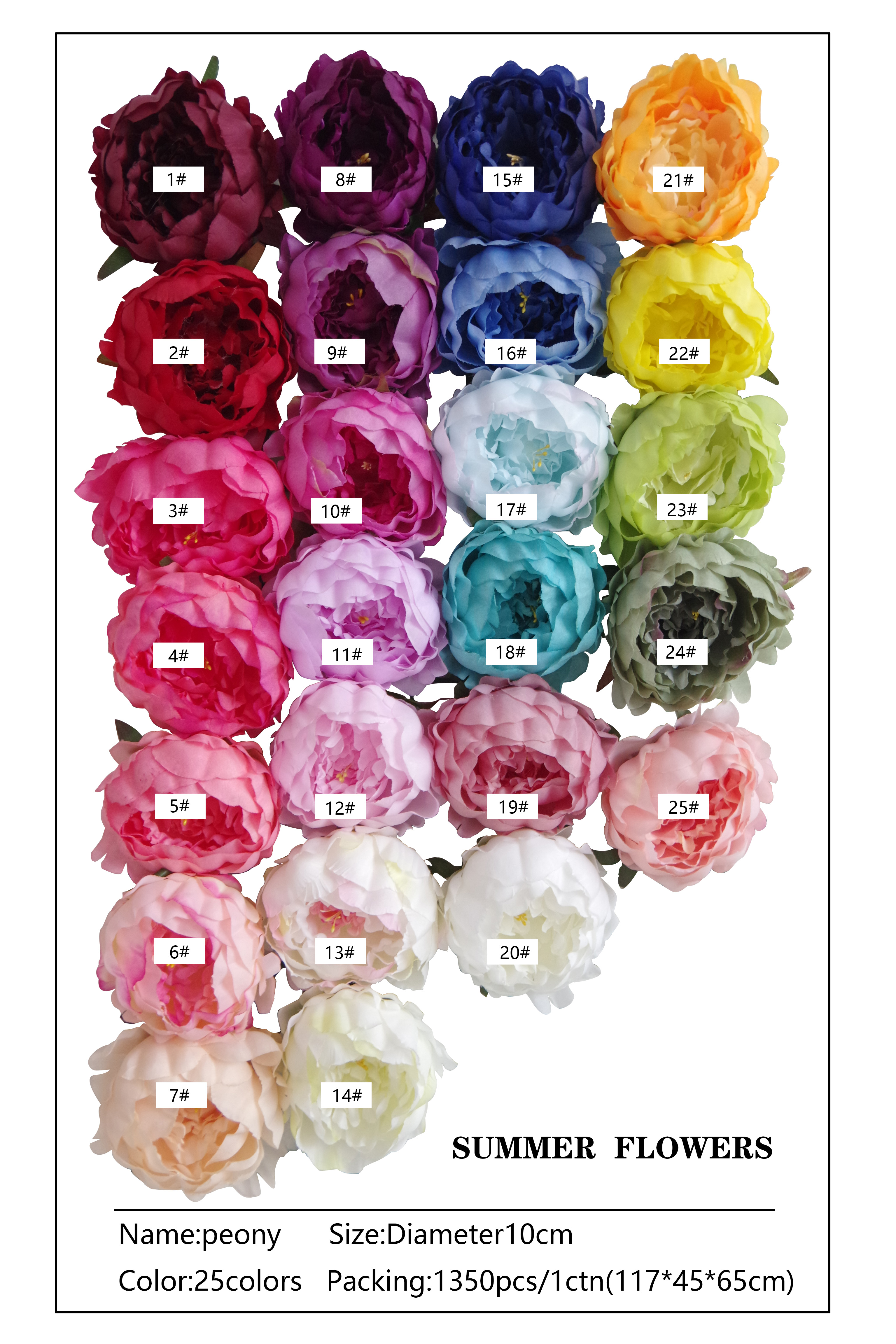 Différentes couleurs pour votre option