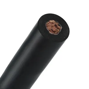 Résistance à la chaleur superflex 2.5mm 4mm 10mm câble de torche de soudage co2