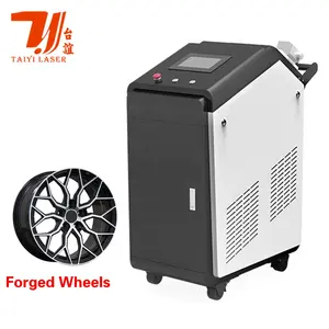 100W 200W 300W 500W Car Chassis Rust Remove Pusle Laser Cleaner Refurbish Mould Oil Paint Peeling Fiber Laser Cleaning Machine