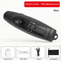 Kit de sifflet électrique rechargeable, sac de rangement avec cordon, plusieurs modes sonores, écologique, léger, pour arbitre en plein air