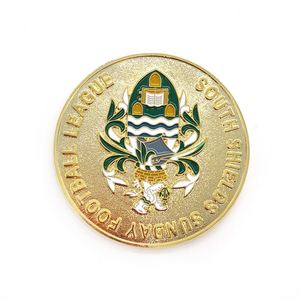 Moneda Conmemorativa del Departamento del País con Diseño de Águila, de Metal 2D, Aleación de Zinc, Esmalte Suave y Niquelado - Product Image 6