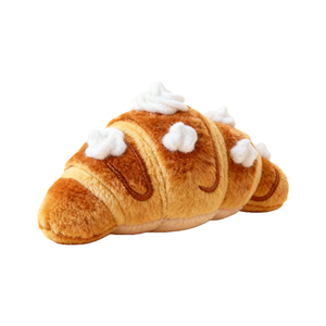 来样定做pp棉填充毛绒玩具自制毛绒玩具美食节推羊角面包甜甜圈娃娃礼品男女通用 - Product Image 2